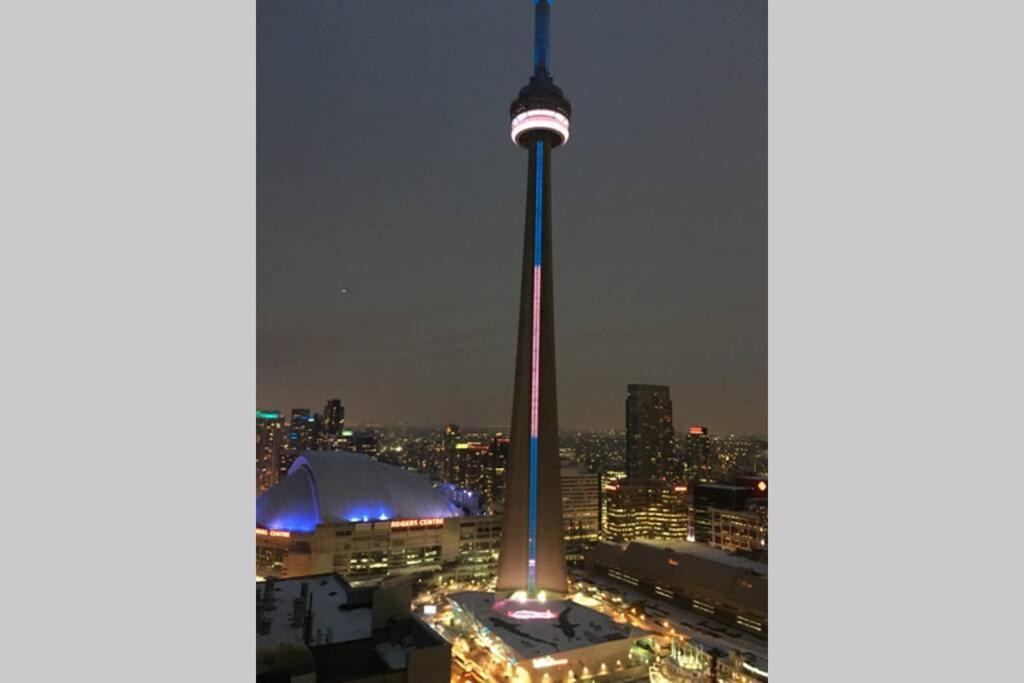 Magnificient View Next Cn Tower/Rogers/Union/Mtcc Apartment Toronto Bagian luar foto